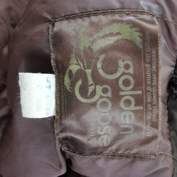 Golden Goose Down Parka Small Brown - Picture 8 of 8